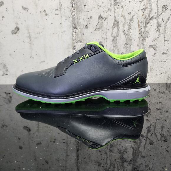 MSRP $195 Jordan ADG 5 Golf Shoes Men’s 10 Green Grey New main image 4